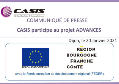 CASIS participe au projet ADVANCES