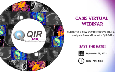 The latest CASIS solutions will be presented in a webinar on 29 September