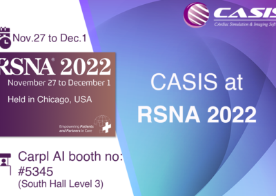RSNA2022 congress in Chicago,USA from Nov.27 to Dec.1