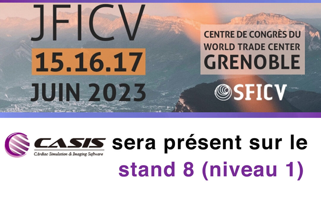 Congrès JFICV 2023 à Grenoble