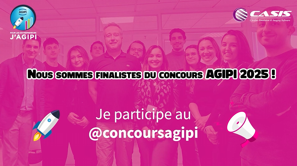 CASIS selected as a finalist for the J’AGIPI 2025 competition!