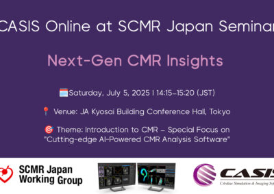 CASIS Online at SCMR Japan Seminar