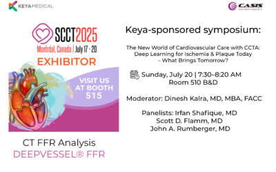 Keya Medical at SCCT 2025: Shaping the Future of Cardiovascular Care